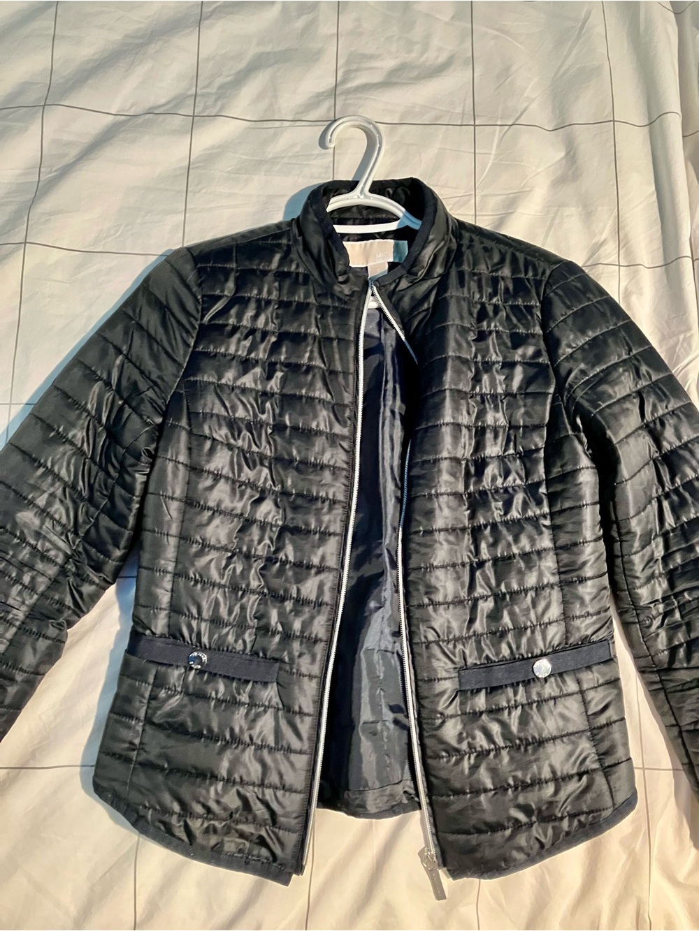 MICHAEL Michael Kors Black Quilted Puffer Jacket